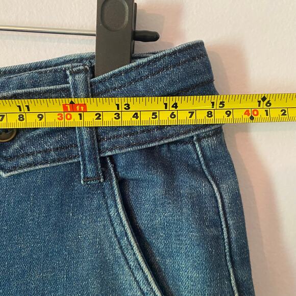 Pilcro Anthropologie Women's size 28 Boho Flare Jeans High Rise Minimalist - Picture 10 of 14